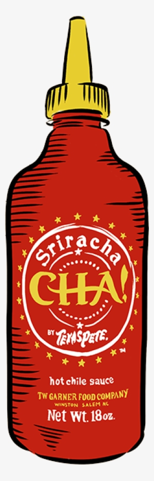 Sriracha Hot Chile Sauce By Texas Pete Bottle