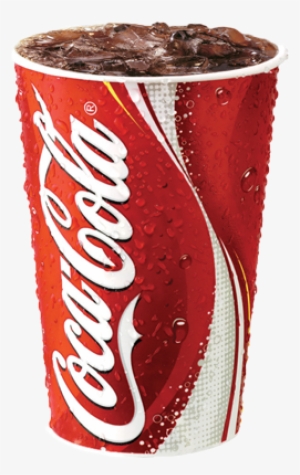 Fountain Drinks - 16oz Coca Cola Paper Cold Cups - 400x400 PNG Download ...