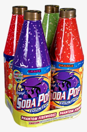 Soda Pop Fountain, 4 Pack (case Pack - Fireworks