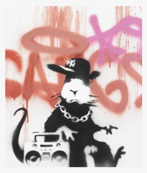 Banksy, Due “ratti” All'asta Con Profumo - Banksy Signed Gangsta Rat