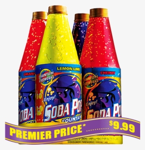 Soda Pop Fountains - Phantom Fireworks Fountains