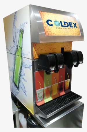 4 1 Soda Fountain Machine - Coffee