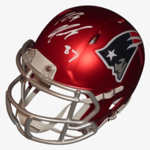 Rob Gronkowski Autographed New England Patriots Mini - New England Patriots