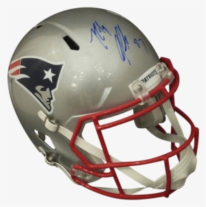 Rob Gronkowski Autographed New England Patriots Deluxe - New England Patriots