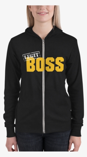 Sasha Banks "legit Boss" Lightweight Unisex Hoodie