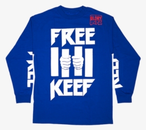 Keef Blue Front Large - Free Keef Been Trill