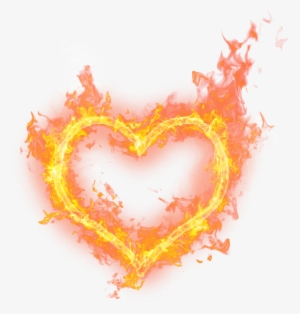 Heart Clipart Heart Shaped Fire Foxarcdotcom - Heart On Fire Png