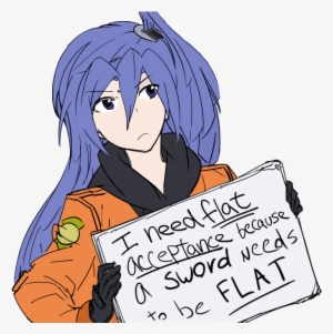 I Need Flat Acceptance Because A Sword Needs To Be - Tsubasa Symphogear Flat