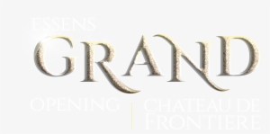 Grand Opening - Calligraphy