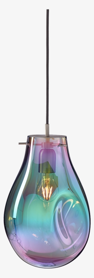 Soap Pendant Large Green / Stainless Steel - Pendant Light