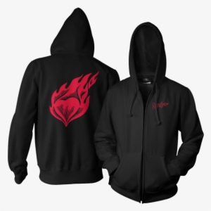 Heart On Fire Hoodie - Cypress Hill Hoodie