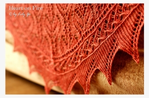 Crochet Shawl Fire