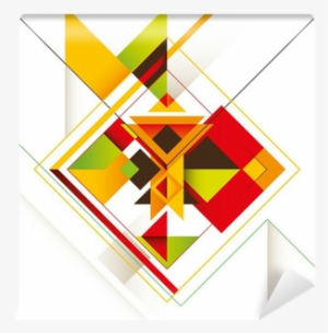 Creative Composition With Colorful Abstract Shapes - Abstract Shapes Composition
