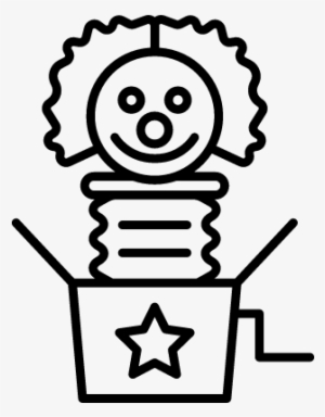 Frontal Jack In The Box Vector - Jack In The Box Icon