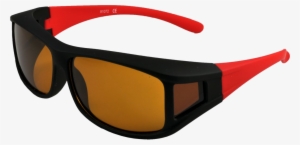 Axe 偏光 オーバーグラス Sg-605p-set スモーク×ダークスモーク サングラスケースセット