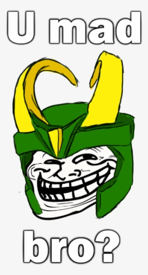 You Mad Troll - Troll Face Marvel