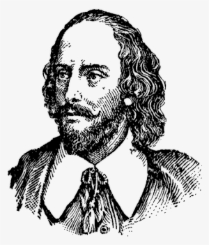 Vector Royalty Free Download Bw Famous Writer Png Html - Shakespeare Transparent