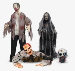 Assortment Of Lurking Life-sized Zombies - Lurker
