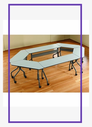 Iceberg Ice68057 Officeworks Mobile Training Table - Iceberg Officeworks 68057 Mobile Training Table - Rectangle
