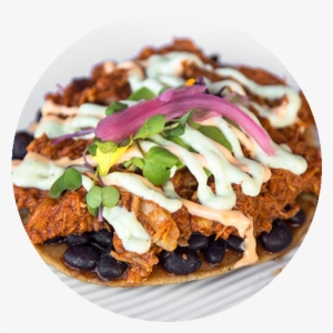 Tostada De Pibil - Tostadas De Pescado A La Pibil