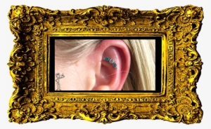 Faux Rook Piercing - Tattoo