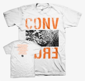 Converge "under Duress" White - Planes Mistaken For Stars T Shirt