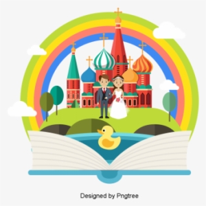 Beautiful Cool Cartoon Cute Hand Painted Creative Book - Painting