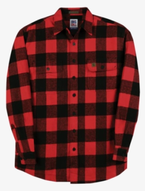 Big Bill Button Flannel Shirt - Shirt