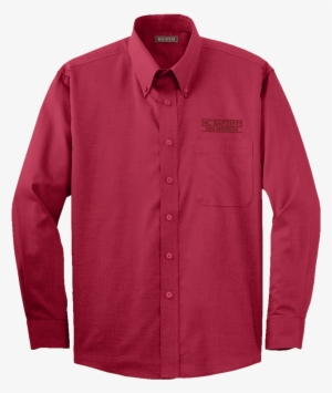 Button Down Shirt Png - Custom Red House Nailhead Non-iron Cotton Men's Shirt,