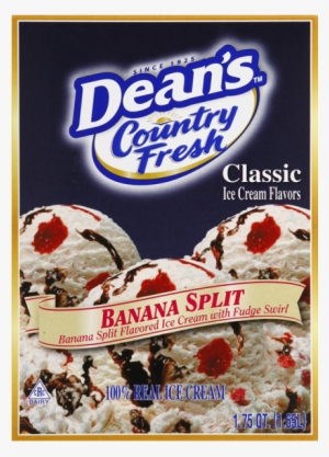 Dean's Country Fresh Classic Banana Split Ice Cream