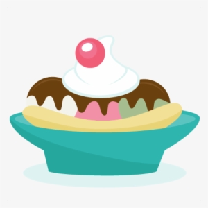 Png Collection Of Free High Quality Graphics - Banana Split Clipart Png