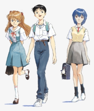 Neon Genesis Evangelion Transparent