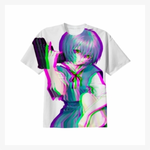 Shop Rei Ayanami Cotton T-shirt By Shoujotears - Koen Sleeckx
