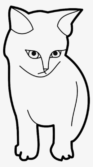 Mb Image/png - Cat Outline Png