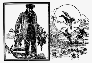 Duck Hunting Free Waterfowl Hunting Goose - Duck Hunt Images Black And White