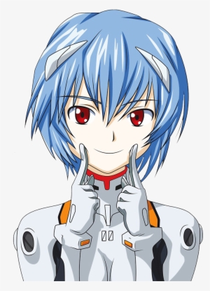Lien Direct, 2018/02/5/1515793108 Rei Sourire Sticker - Evangelion Rei Cute