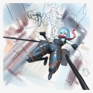 Original) Loading Ayanami Rei - Attack On Titan Vs Evangelion Art