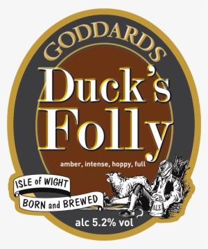 Duck's Folly Pump Clip - Goddards Brewery Ltd
