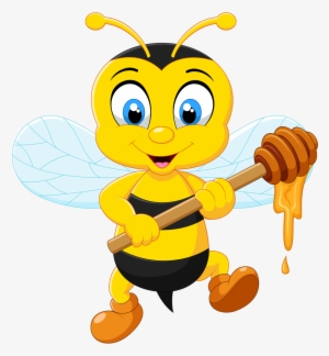 Honey Drawing Emoji Tattoo - Honey Bee Cartoon