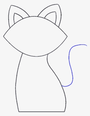 How To Draw Simple Cat - Drawing