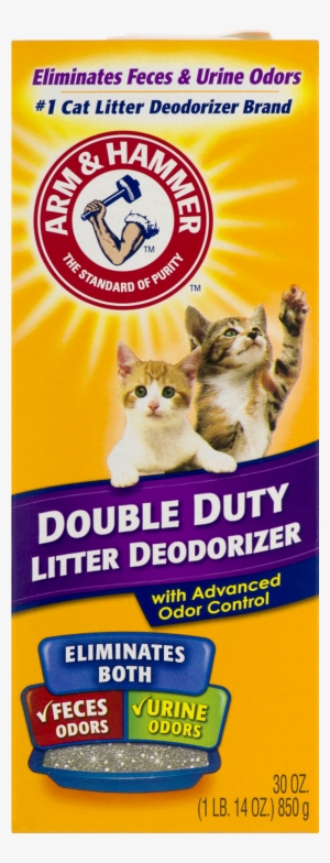 Arm & Hammer Double Duty Cat Litter Deodorizer With - Arm & Hammer Double Duty Litter Deodorizer - 30