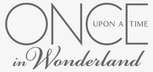 Once Upon A Time In Wonderland Logo