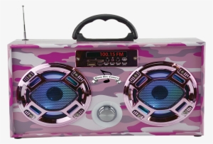 Mini Boom Box Pink - Boombox