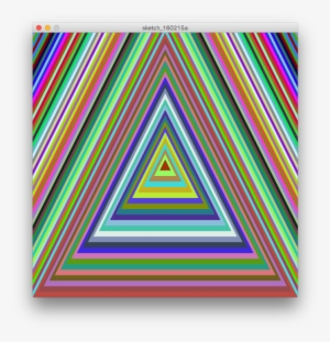 I'm A Big Triangle Enthusiast So I Wanted To Create - Trippy Triangles