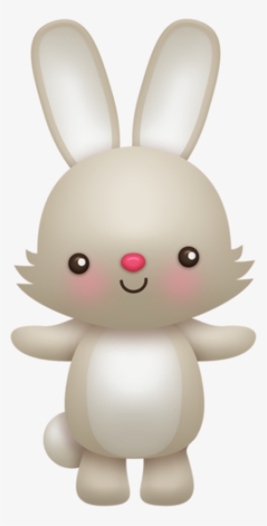 Bunny - Rabbit Woodland Clipart