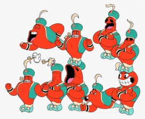 A Collection Of Djimmis - Cuphead Sprites Djimmi The Great