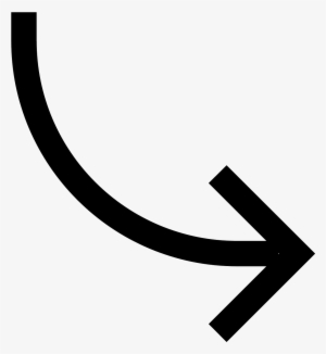 Curved Arrow Icon - Icon