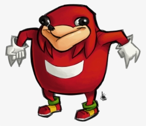 Penguin Red Bird Beak Vertebrate Cartoon Flightless - Ugandan Knuckles Transparent Background