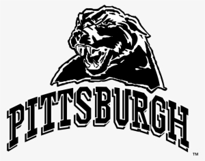 Pittsburgh Panthers Logo Png Transparent - Pitt Logo Black And White