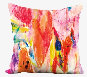 Abstract Heart Pillow - Cushion